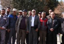 گزارش تصویری از آئیین درختکاری و تقدیر ازهمکاران فضای سبز دانشگاه